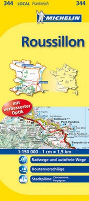Abbildung von: Michelin Roussillon - Michelin Editions des Voyages
