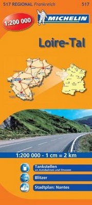 Abbildung von: Michelin Loiretal - Michelin Editions des Voyages