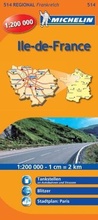 Cover: Michelin Ile-de-France - Michelin Editions des Voyages