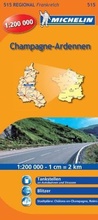 Cover: Michelin Champagne-Ardennen - Michelin Editions des Voyages