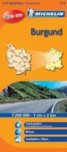 Cover: Michelin Burgund - Michelin Editions des Voyages