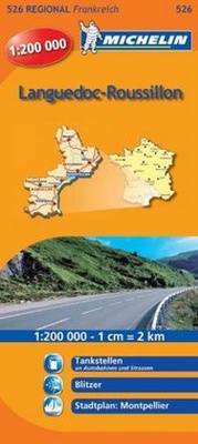 Abbildung von: Michelin Languedoc-Roussillon - Michelin Editions des Voyages