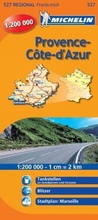 Cover: Michelin Provence Cote d'Azur - Michelin Editions des Voyages