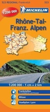 Cover: Michelin Rhone-Tal, Franz&ouml;sische Alpen - Michelin Editions des Voyages