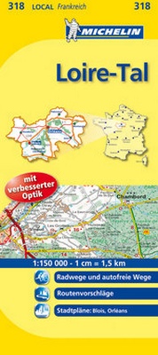 Abbildung von: Michelin Loire-Tal - Michelin Editions des Voyages