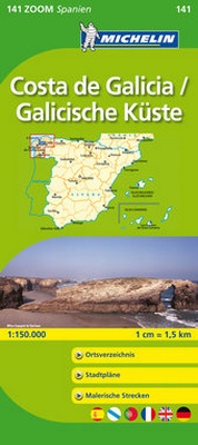 Abbildung von: Michelin Costa de Galicia/ Galicische Küste - Michelin Editions des Voyages