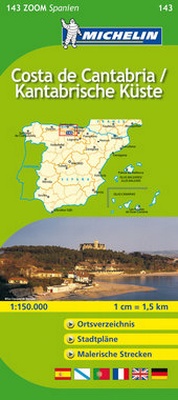Abbildung von: Michelin Costa de Cantabria / Kantabrische Küste - Michelin Editions des Voyages