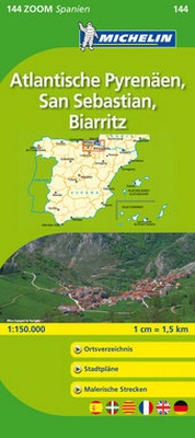 Abbildung von: Michelin Atlantische Pyrenäen, San Sebastian, Biarritz - Michelin Editions des Voyages