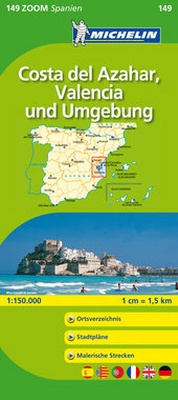 Abbildung von: Michellin Costa del Azahar, Valencia und Umgebung - Michelin Editions des Voyages