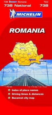 Abbildung von: Romania - Michelin Editions des Voyages