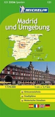 Abbildung von: Michelin Madrid und Umgebung - Michelin Editions des Voyages