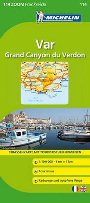 Abbildung von: Michelin Var - Grand Canyon du Verdon - Michelin Editions des Voyages