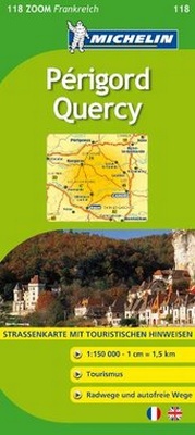 Abbildung von: Michelin Quercy, Perigord - Michelin Editions des Voyages