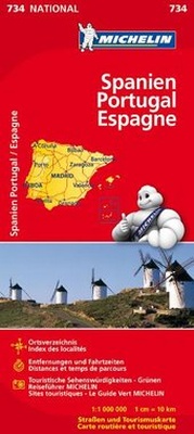 Abbildung von: Michelin Spanien / Portugal - Michelin Editions des Voyages
