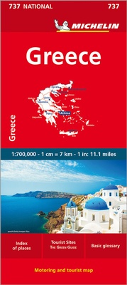Abbildung von: Michelin Griechenland - Michelin Editions des Voyages