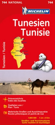 Abbildung von: Michelin Tunesien - Michelin Editions des Voyages