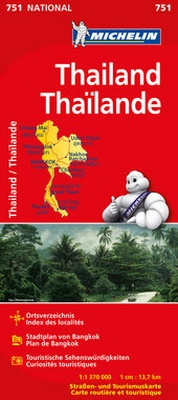 Abbildung von: Michelin Thailand - Michelin Editions des Voyages