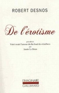 Enlarge image Cover: De l'erotisme - Gallimard