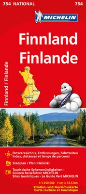 Abbildung von: Michelin Finnland - Michelin Editions des Voyages