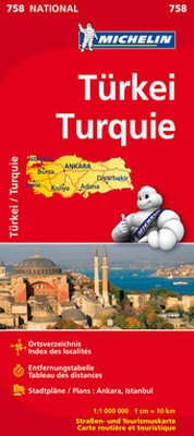 Abbildung von: Michelin Türkei - Michelin Editions des Voyages