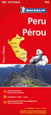 Abbildung von: Michelin Peru - Michelin Editions des Voyages