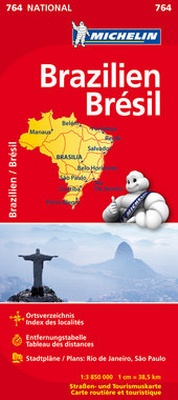 Abbildung von: Michelin Brasilien - Michelin Editions des Voyages
