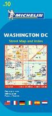 Abbildung von: Washington DC - Michelin City Plan 11 - Michelin Editions des Voyages