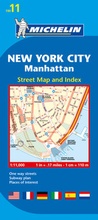 Cover: Michelin New York City, Manhatten - Michelin Editions des Voyages