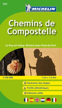 Abbildung von: Michelin Chemins de Compostelle - Michelin Editions des Voyages