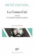 Cover: Le contre-ciel - Gallimard