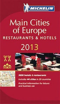 Enlarge image Cover: MICHELIN Main Cities of Europe 2013 - Michelin Editions des Voyages