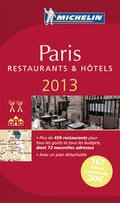 Cover: MICHELIN Paris 2013 - Michelin Editions des Voyages