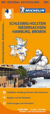 Abbildung von: Michelin Schleswig-Holstein, Niedersachsen, Hamburg, Bremen - Michelin Editions des Voyages