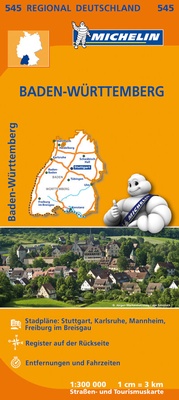 Abbildung von: Michelin Baden-Württemberg - Michelin Editions des Voyages