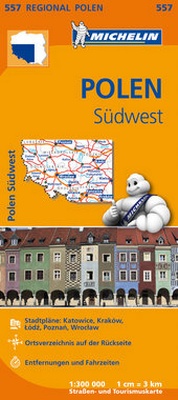 Abbildung von: Michelin Polen Südwest - Michelin Editions des Voyages