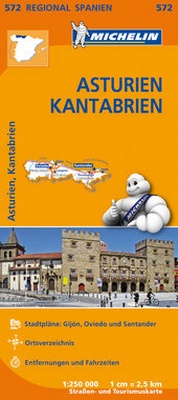 Abbildung von: Michelin Asturien, Kantabrien - Michelin Editions des Voyages