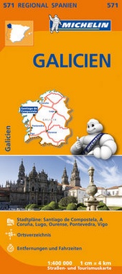 Abbildung von: Michelin Galicien - Michelin Editions des Voyages