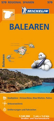 Abbildung von: Michelin Balearen (Mallorca, Ibiza, Menorca) - Michelin Editions des Voyages