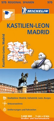 Abbildung von: Michelin Kastilien-León, Madrid - Michelin Editions des Voyages