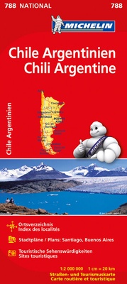 Abbildung von: Michelin Chile Argentinien - Michelin Editions des Voyages