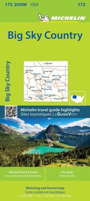 Abbildung von: Big Sky Country - Zoom Map 172 - Michelin Editions des Voyages