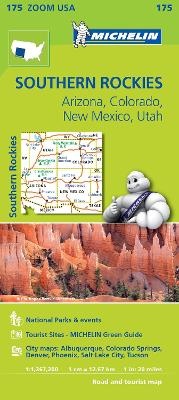 Abbildung von: Southern Rockies - Zoom Map 175 - Michelin Editions des Voyages