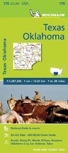 Cover: Texas Oklahoma - Zoom Map 176 - Michelin Editions des Voyages