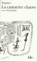 Cover: La cantatrice chauve/La lecon - Editions Flammarion