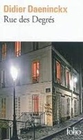 Cover: Rue Des Degres - Gallimard
