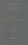 Bild: Documents diplomatiques fran&ccedil;ais - Peter Lang Verlag
