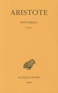 Cover: Aristote, Rhetorique - Les Belles Lettres