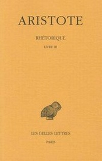 Enlarge image Cover: Aristote, Rhetorique - Les Belles Lettres