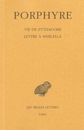 Cover: Porphyre, Vie de Pythagore - Lettre a Marcella - Les Belles Lettres