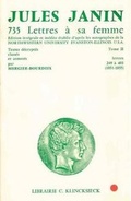 Cover: 735 Lettres a Sa Femme - Klincksieck